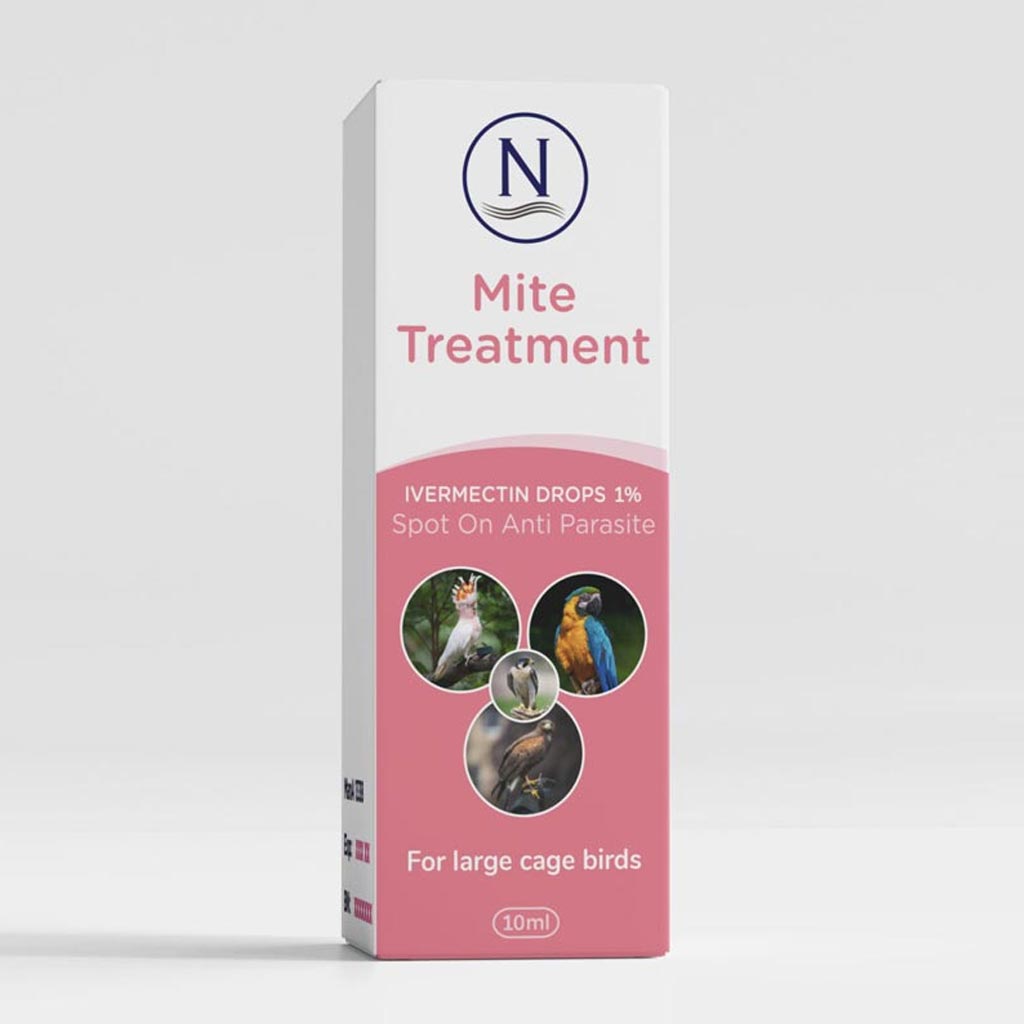 Mite Treatment Ivermectin 1 5ml SpotOn for Large Cage Birds
