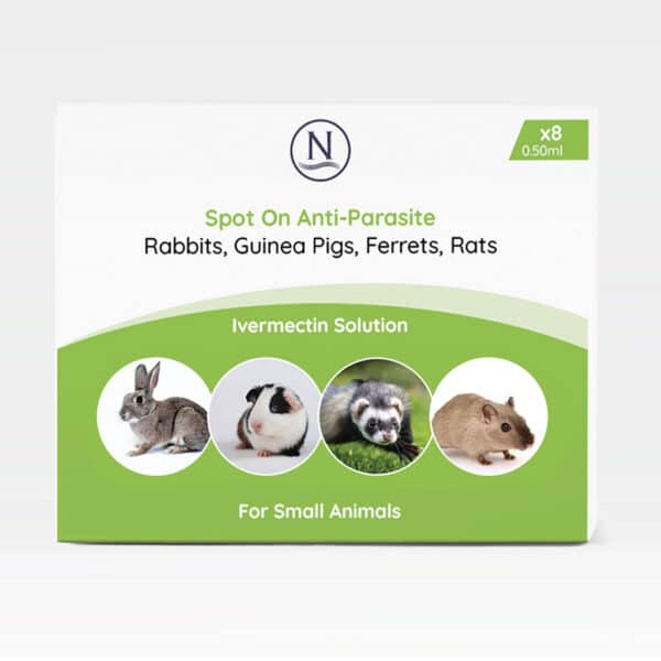 Spot On AntiParasite For Guinea Pigs, Rabbits, Ferrets, and Rats