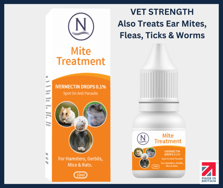 A GUIDE TO MITE TREATMENT FOR HAMSTERS